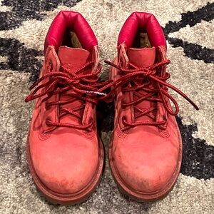 Timberland Kids' Cherry Red Boots